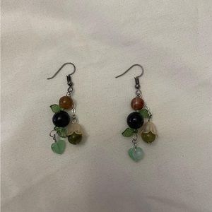 Golden fairy earrings